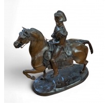 Bronze "Napoléon à cheval"