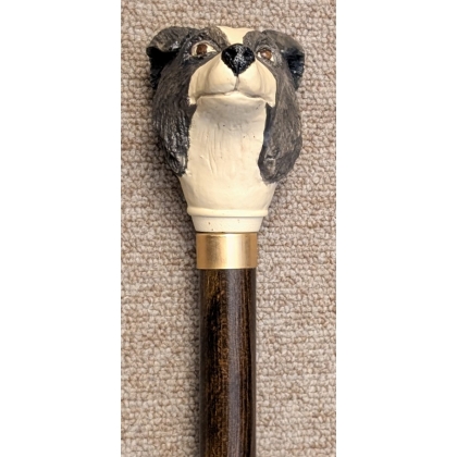 "Colley's Head" walking stick
