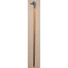 Walking stick with a ‘duck’s head’ knob