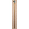 Walking stick with a ‘duck’s head’ knob
