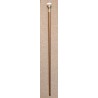 Porcelain-handled walking stick, ‘Rabbit’ design