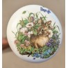 Porcelain-handled walking stick, ‘Rabbit’ design