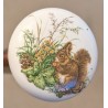 Porcelain-handled walking stick, ‘Squirrel’