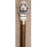 Walking stick with a ‘dog’s head’ knob