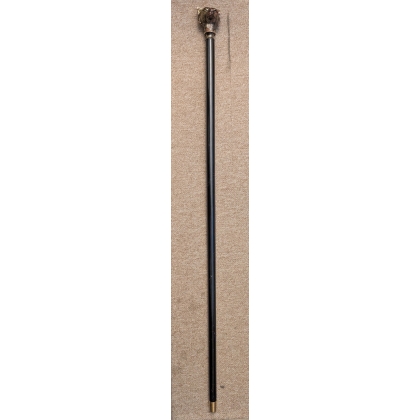 "Fox's Head" walking stick