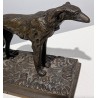 Bronze Chien \"Barzoï\"