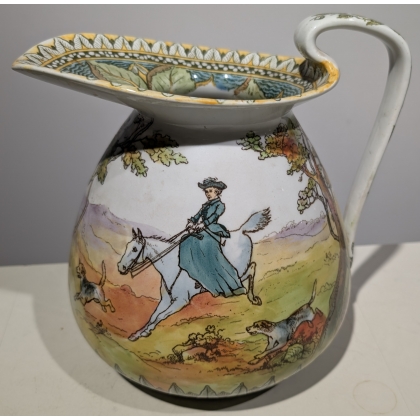 Broc en faience de Doulton