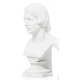 Buste "Schumann" en porcelaine biscuit