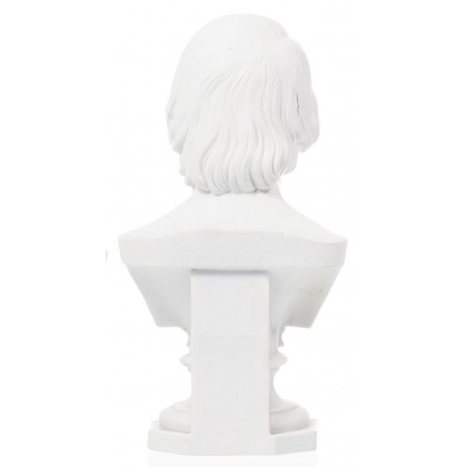 Buste \"Schumann\" en porcelaine biscuit