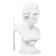 Buste "Haydn" en porcelaine biscuit