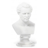 Buste "Schubert" en porcelaine biscuit