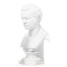 Buste "Schubert" en porcelaine biscuit