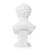 Buste "Schubert" en porcelaine biscuit