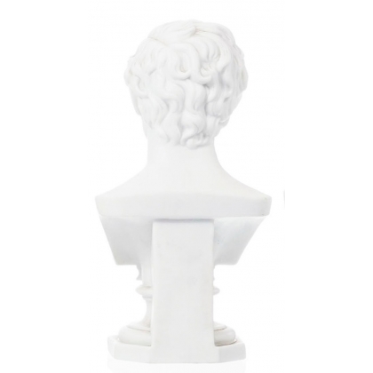 Buste "Weber" en porcelaine biscuit