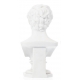 Buste "Weber" en porcelaine biscuit