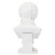 Buste "Mozart" en porcelaine biscuit