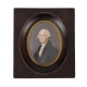 Miniature "Georges Washington" signée IS