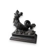 Sculpture \"Cheval marin\" en bois