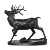 Bronze \"Cerf\", signé BARYE