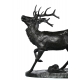 Bronze "Cerf", signé BARYE