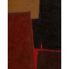 Tableau \"Composition\" signé MAFLI 92