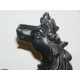 Sculpture "Cheval marin" en bois
