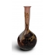 Vase soliflore rose signé GALLÉ