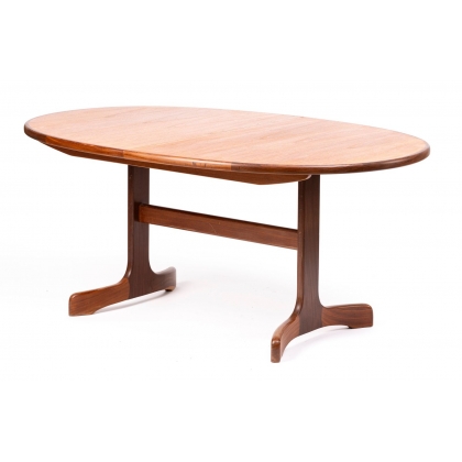 Table à manger ovale en teck par G-PLAN