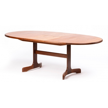 Table à manger ovale en teck par G-PLAN