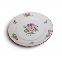Assiette décorative de Lunéville