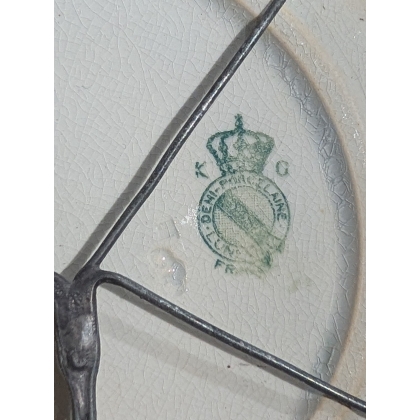 Assiette décorative de Lunéville