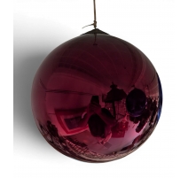 Boule de Noël géante rouge