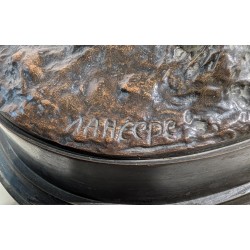 Bronze "Chasseur anglais" signé LANCERAY