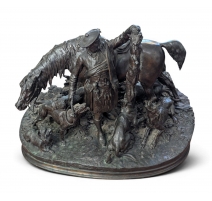Bronze "Chasseur ecossais" signé P.J. MÊNE