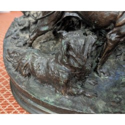 Bronze "Chasseur ecossais" signé P.J. MÊNE