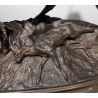 Bronze "Chasseur africain" signé P.J. MÊNE