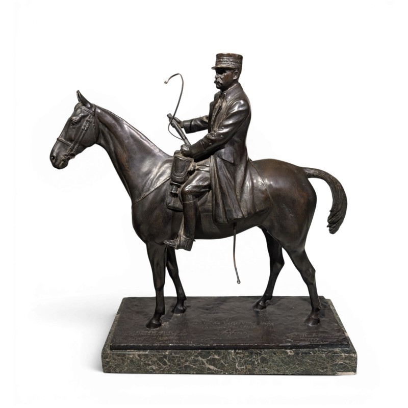 Bronze "Maréchal Ferdinand Foch" signé MALISSARD