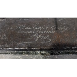 Bronze "Maréchal Ferdinand Foch" signé MALISSARD
