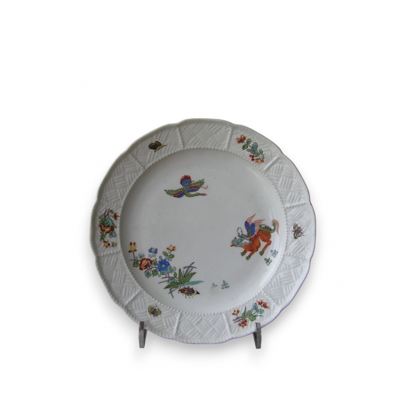  Assiette de Meissen en porcelaine, sur  Moinat SA  - Antiquités décoration