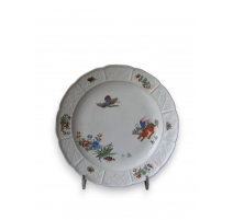 Assiette de Meissen en porcelaine,