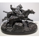 Bronze "Steeple-Chase" signé LANCERAY