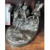 Bronze "Steeple-Chase" signé LANCERAY