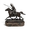 Bronze "Charge Cosaque" signé LANCERAY