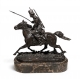 Bronze "Charge Cosaque" signé LANCERAY