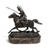 Bronze "Charge Cosaque" signé LANCERAY