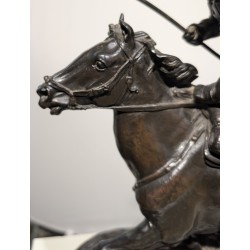 Bronze "Charge Cosaque" signé LANCERAY