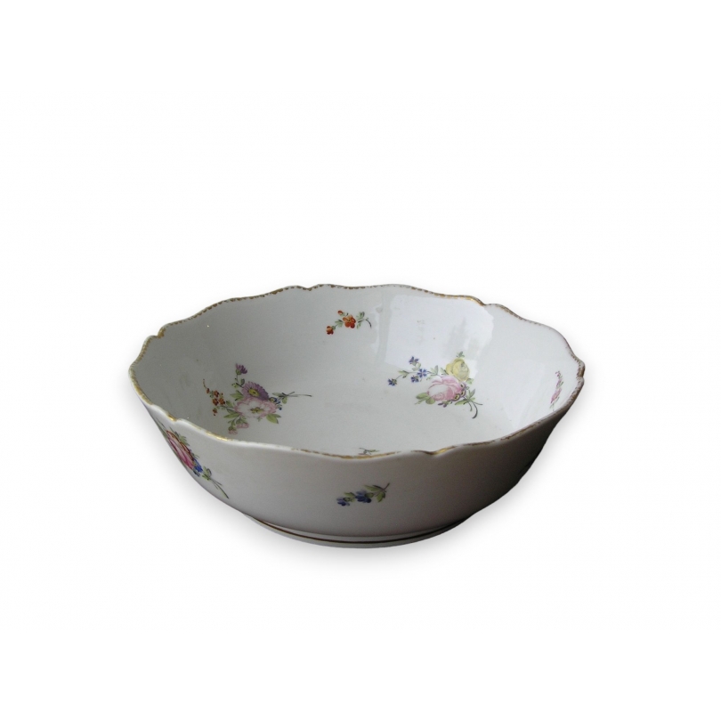 Porcelain bowl with a floral design, Paris, from Moinat SA – Antiques and home décor