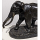 Bronze "Éléphant de Cochinchine" signé BARYE