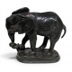 Bronze "Éléphant" signé Alf BARYE