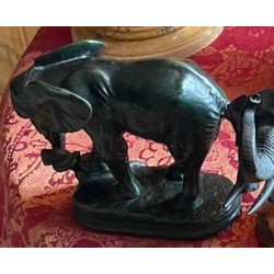 Bronze "Éléphant" signé Alf BARYE